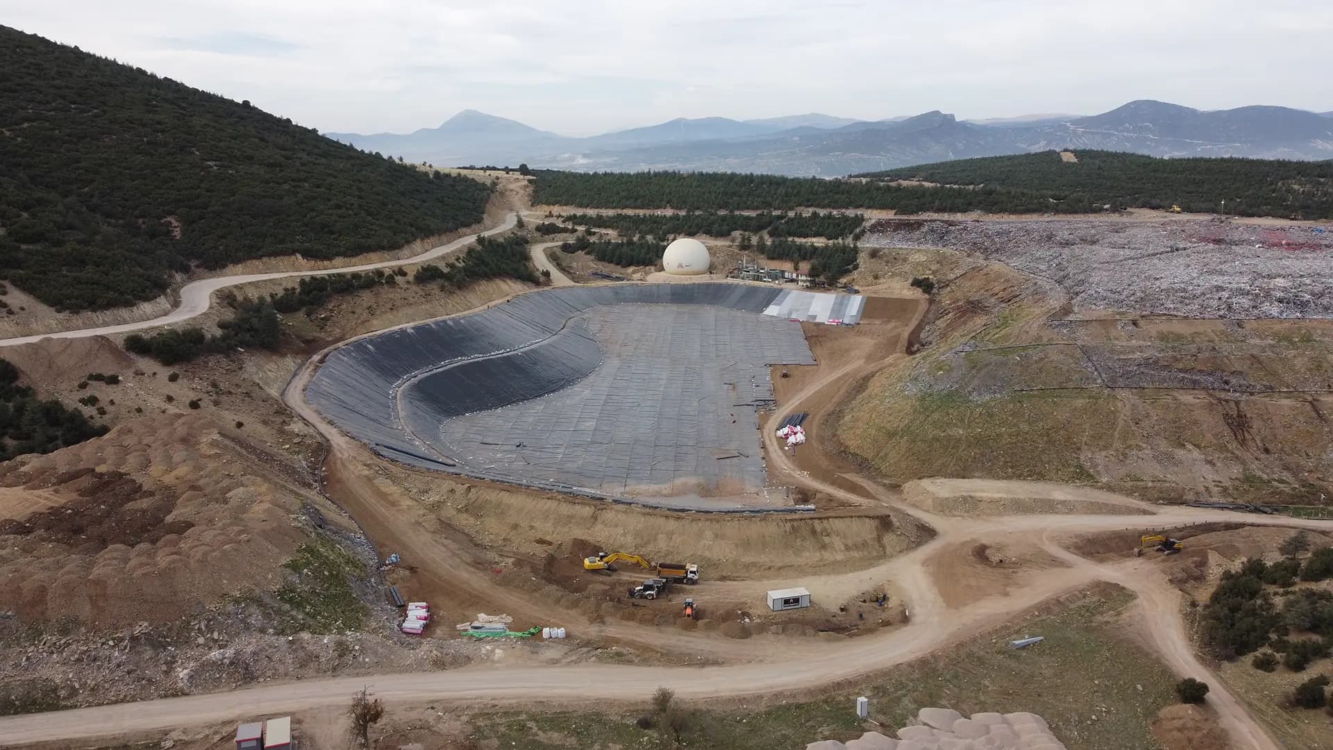 ISPARTA KATI ATIK DÜZENLİ DEPOLAMA TESİSİ — Görsel 1